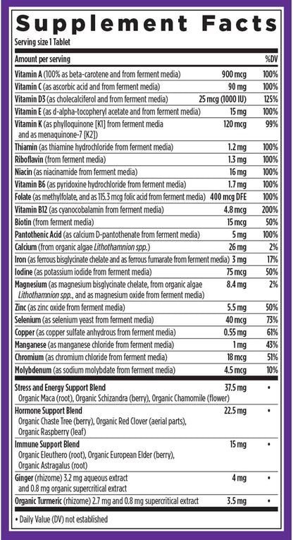 New Chapter Every Woman's One Daily Multivitamínico - 72 Comprimidos – Image 6