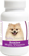 Healthy Breeds Multivitamínico Senior para Perros Pomeranian 60 Comprimidos