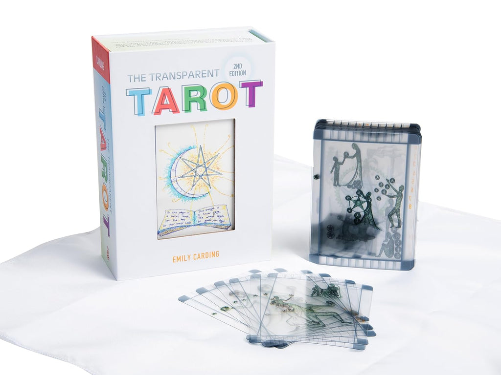 The Transparent Tarot (2nd Edition, Tarot Kit with 78 Cards and Guidebook)