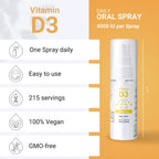 NorVita Vitamin D3 Spray 4000 IU – 30 ml (215 Dosis)