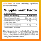 Vitamin World C-1000 mg con Bioflavonoides y Escaramujo - 400 Caplets Recubiertos