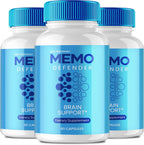 Memo Defender Cápsulas para la Memoria y el Cerebro (3 Paquetes)