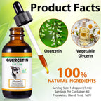 Quercetina para Perros, Gotas Líquidas - Suplemento Herbal Natural, 60 ml