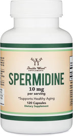 Suplemento de Espermidina (10mg de Espermidina 3HCL 99% Pura) - 120 Cápsulas - Double Wood