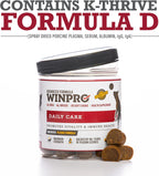 WINPRO Pet Daily Care - Snacks blandos para perros, 60 unidades, fórmula con plasma y probióticos