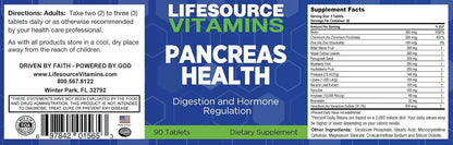 LifeSource Vitamins Pancreas Health-18 - 18 – Soporte digestivo: Al promover un entorno digestivo equilibrado, – Image 2