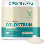 OXNUTRITION Colostrum en Polvo Puro de Pasto, 60 Porciones