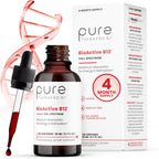 Pure Therapro Rx Vitamina B12 Sublingual - 5000 mcg con Metilcobalamina, Adenosilcobalamina e Hidroxocobalamina - 10 ml