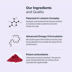 ELYSIUM Matter - Suplemento Cerebral con Omega 3 y DHA - 30 Dosis