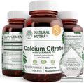 Natural Nutra Citrato de Calcio con Vitamina D3 – 60 Comprimidos