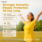 BareLabs Super C – Vitamina C 1000 mg + Vitamina D3 1000 UI + Zinc 30 mg, 120 Comprimidos de Liberación Prolongada