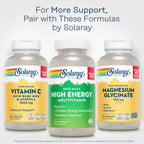SOLARAY Once Daily High Energy Multivitamin para Mujeres y Hombres – con Vitamina C, Vitamina D y Base de Alimentos Integrales y Hierbas – 200 Cápsulas Veganas