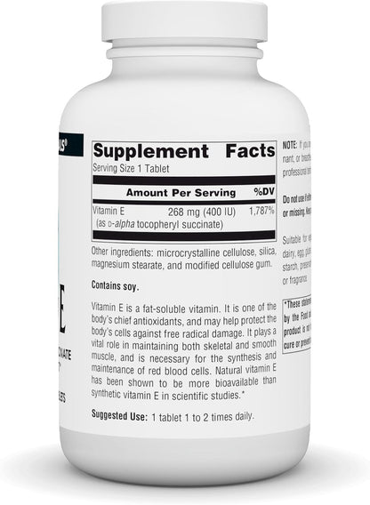 Source Naturals Vitamina E 400 IU - 250 – Apoya la función inmunitaria normal. – Image 2