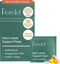 Perelel Men's Multi Support Pack - Multivitamínico diario con magnesio, omega 3, CoQ10 y folato - 30 sobres