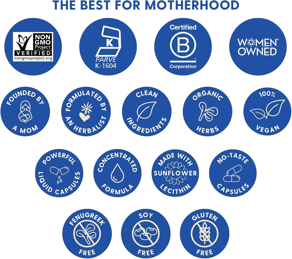 Motherlove Ruda Cabruna – 60 Cápsulas Líquidas para Lactancia