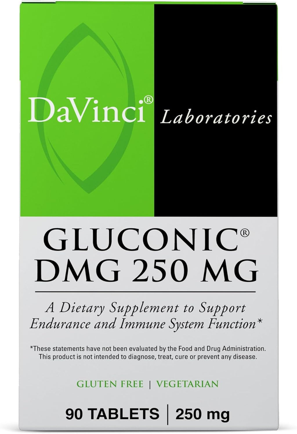 DAVINCI Gluconic DMG 250 mg - 90 Comprimidos Masticables