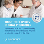 BLIS UltraBLIS Probióticos Orales K12 - Salud Inmune y Digestiva - 40 Pastillas sabor menta