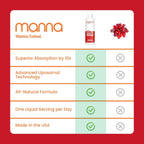 Manna Vitamins Evolved - Complejo Liposomal para el Azúcar en Sangre