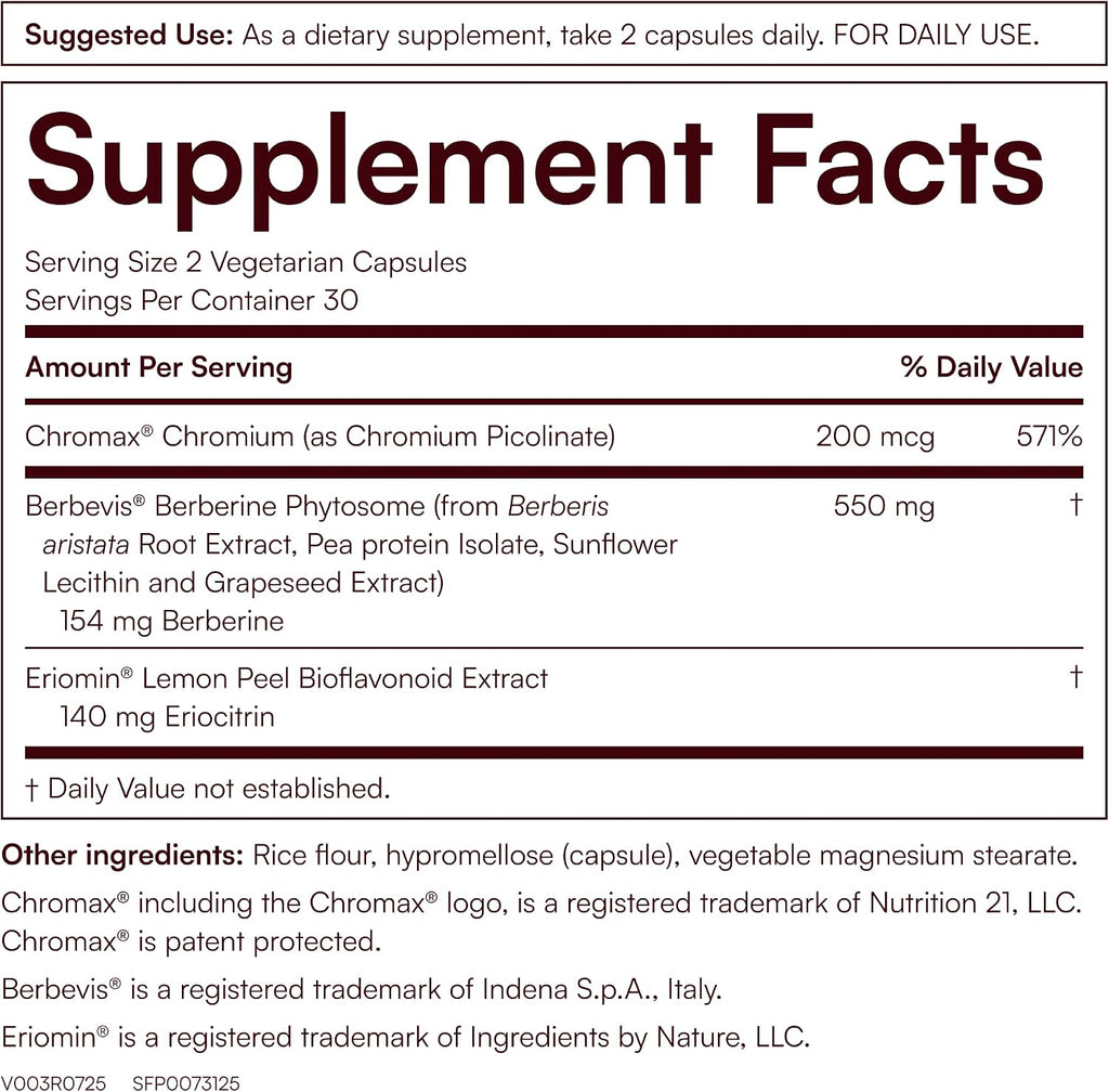 MyBerberine ProClinical de Purity Products - 60 Cápsulas Vegetarianas