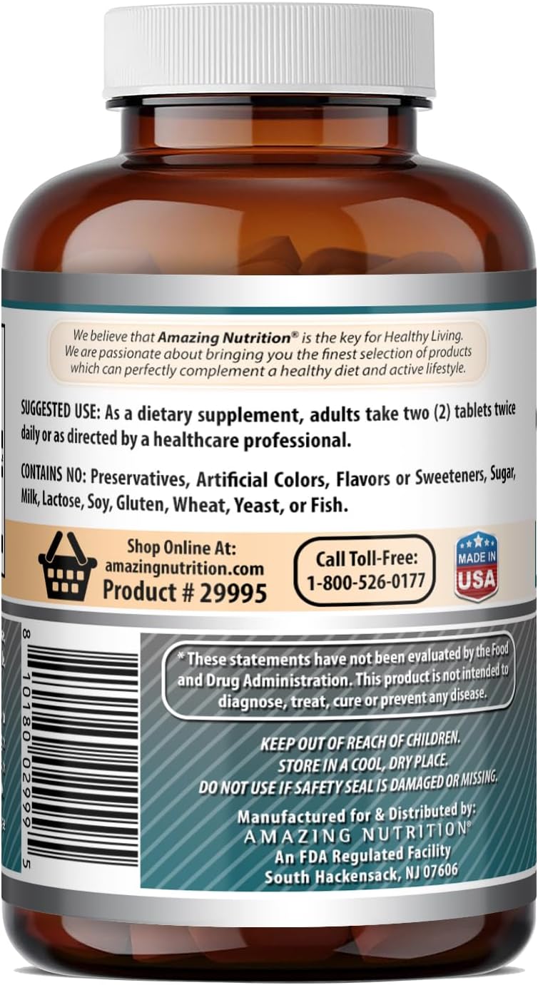 Amazing Formulas L-Citrulina 2000 mg por dosis, 120 comprimidos