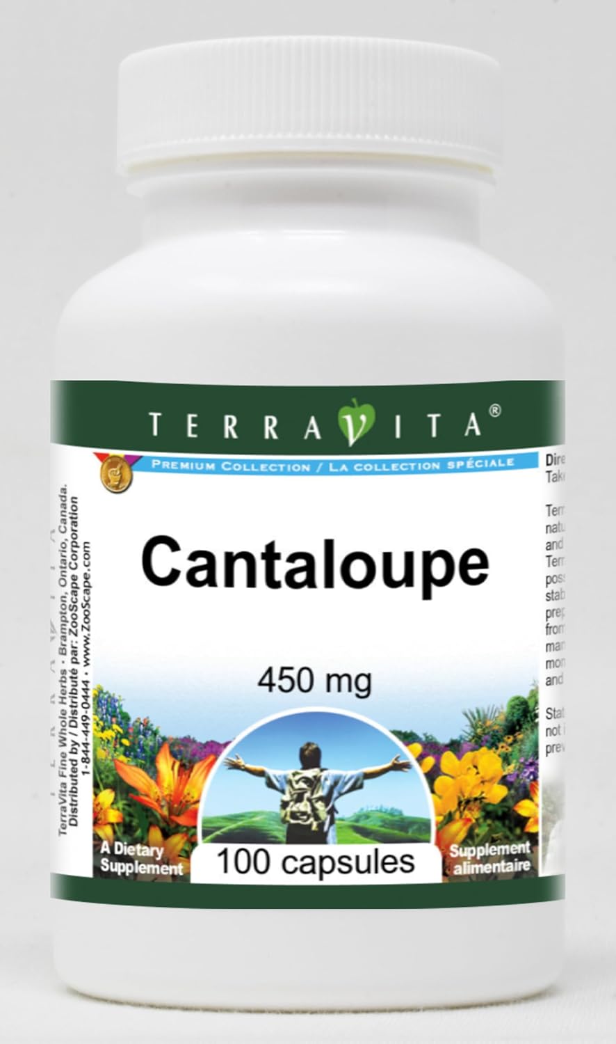 Cantaloupe 450 mg - 100 Cápsulas (Pack de 3) - Terravita