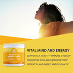 Vimergy Micro-C Immune Power - 35 2000mg Servings - Gentle Form - Antioxidant Phytonutrients - Immune & Nerve Support - Benefits Bone & Cartilage - Gluten-Free, Kosher, Vegan (125g)