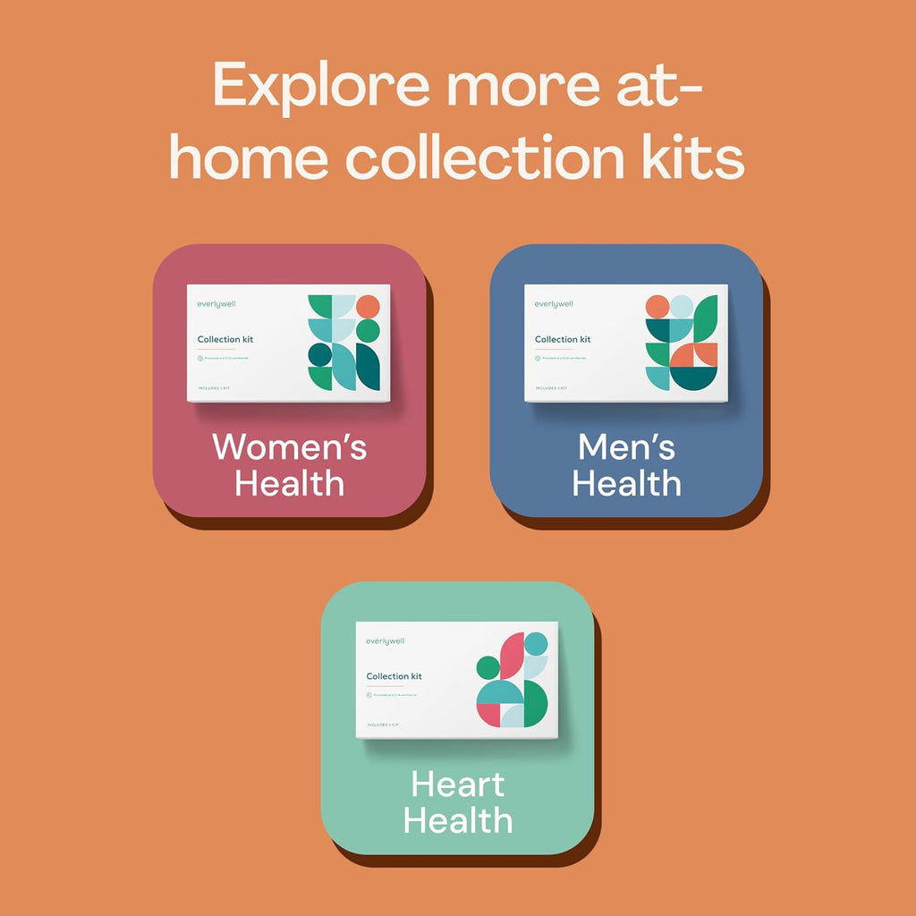 Everlywell Test de Vitamina D e Inflamación en Casa - Kit de Recogida para Mujeres y Hombres