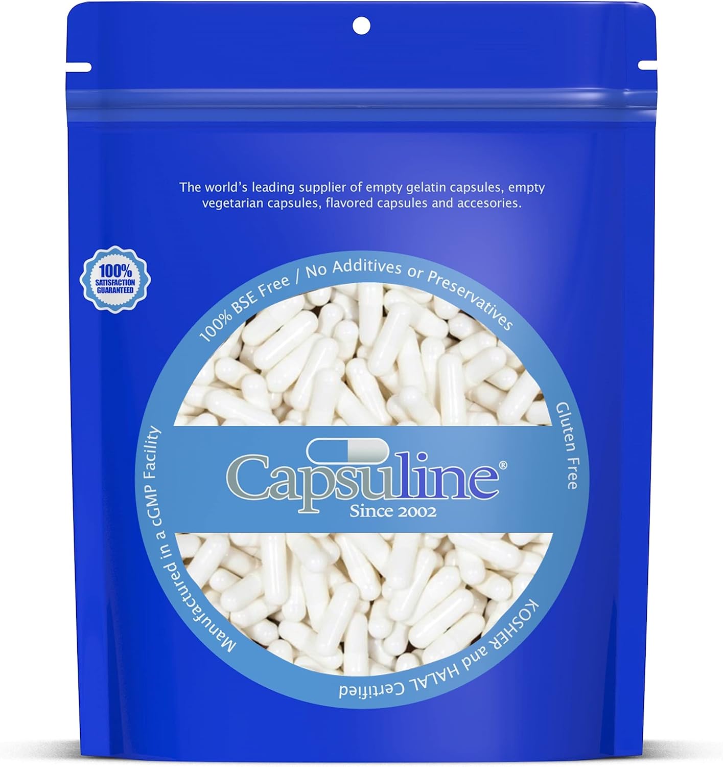 Capsuline Cápsulas Veganas Vacías Tamaño 00 - 5000 uds