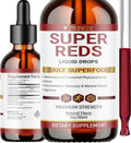 THE HEALTHY LIFE 4 ME Liquid Super Reds Phytonutrient Superfood Drops | 2oz - 30 Day Supply
