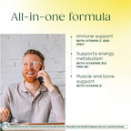 MegaFood Multivitamínico para Hombres 40+ - 60 Comprimidos