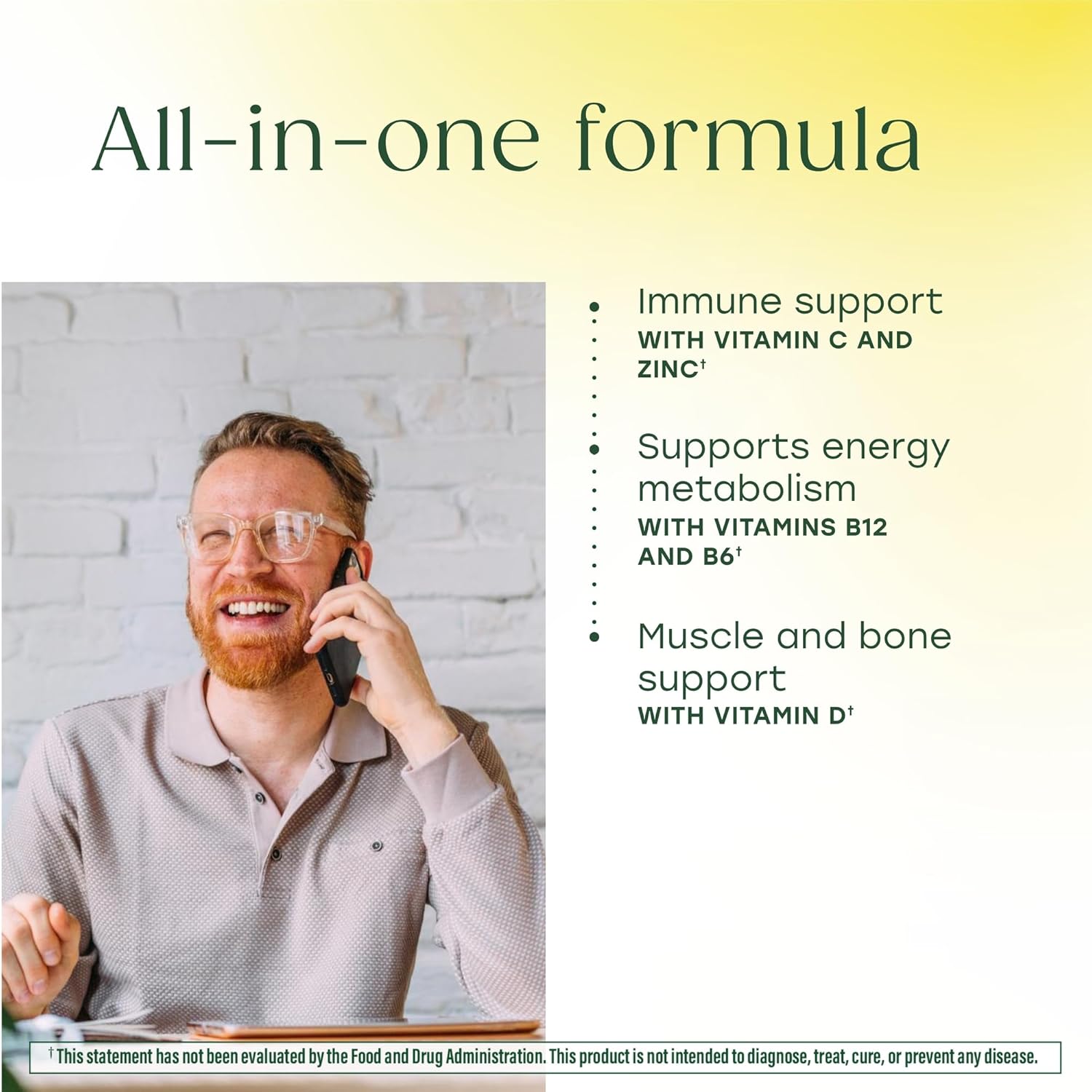 MegaFood Multivitamínico para Hombres 40+ - 60 Comprimidos