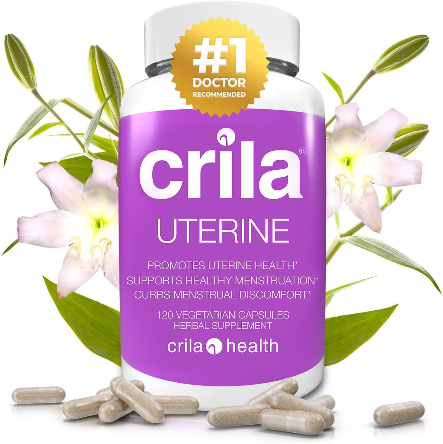 CRILA sin estrógenos – Apoyo ovárico y regulación menstrual, suministro para 2 meses