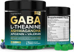 Gominolas GABA 500mg con L-Teanina, Ashwagandha y Magnesio – 60 Gominolas