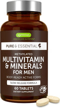 Igennus Multivitamínico Metilado para Hombre con 22 Activos, 60 Comprimidos