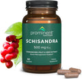 Schisandra - Suplemento para el Hígado y el Estrés - Sin Colorantes Artificiales - No OGM, Vegano y Sin Gluten - 60 Cápsulas (60 Servicios)