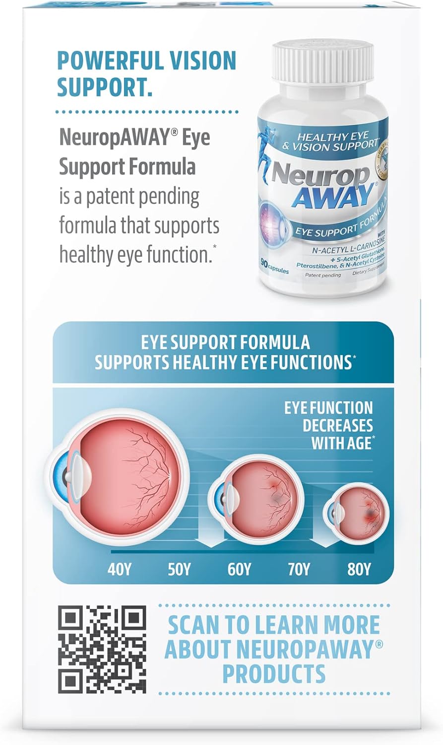 NeuropAWAY Eye Support Supplement 90CT