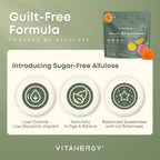 Vitanergy Women's Multivitamin Gummies con D3 y K2 - 60 Gominolas Sin Azúcar