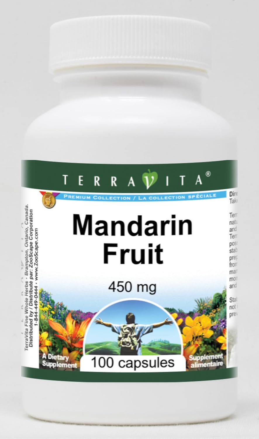 Mandarin Fruit - 450 mg (100 Cápsulas)