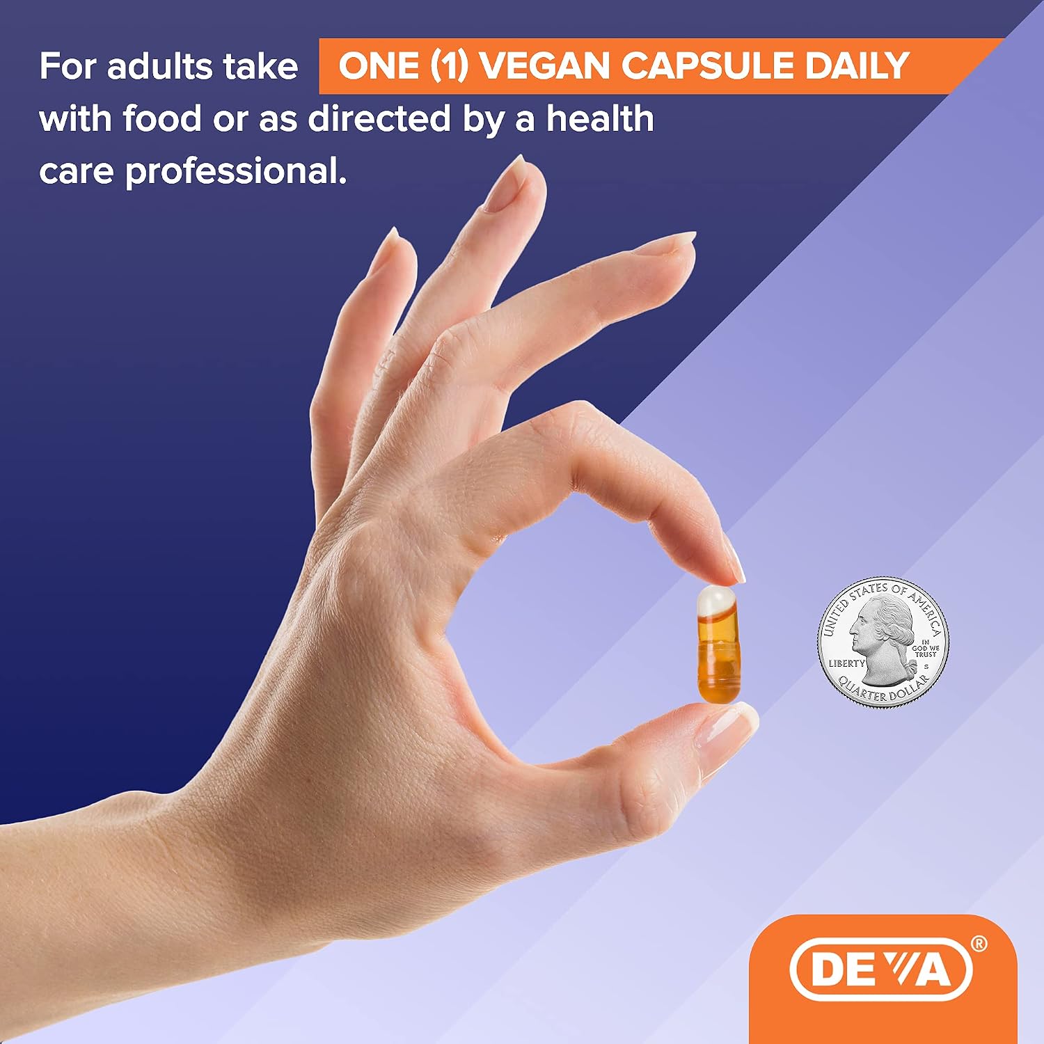 DEVA Vitamina E Natural 400 UI con Tocoferoles Mixtos - 90 Cápsulas