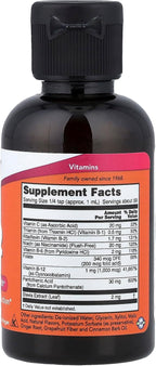 NOW Foods - B-Complex Liquid con B12, 60 ml