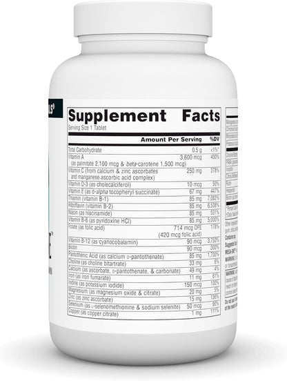 Source Naturals Mega-One Multivitamínico con Minerales - 90 Comprimidos – Image 2