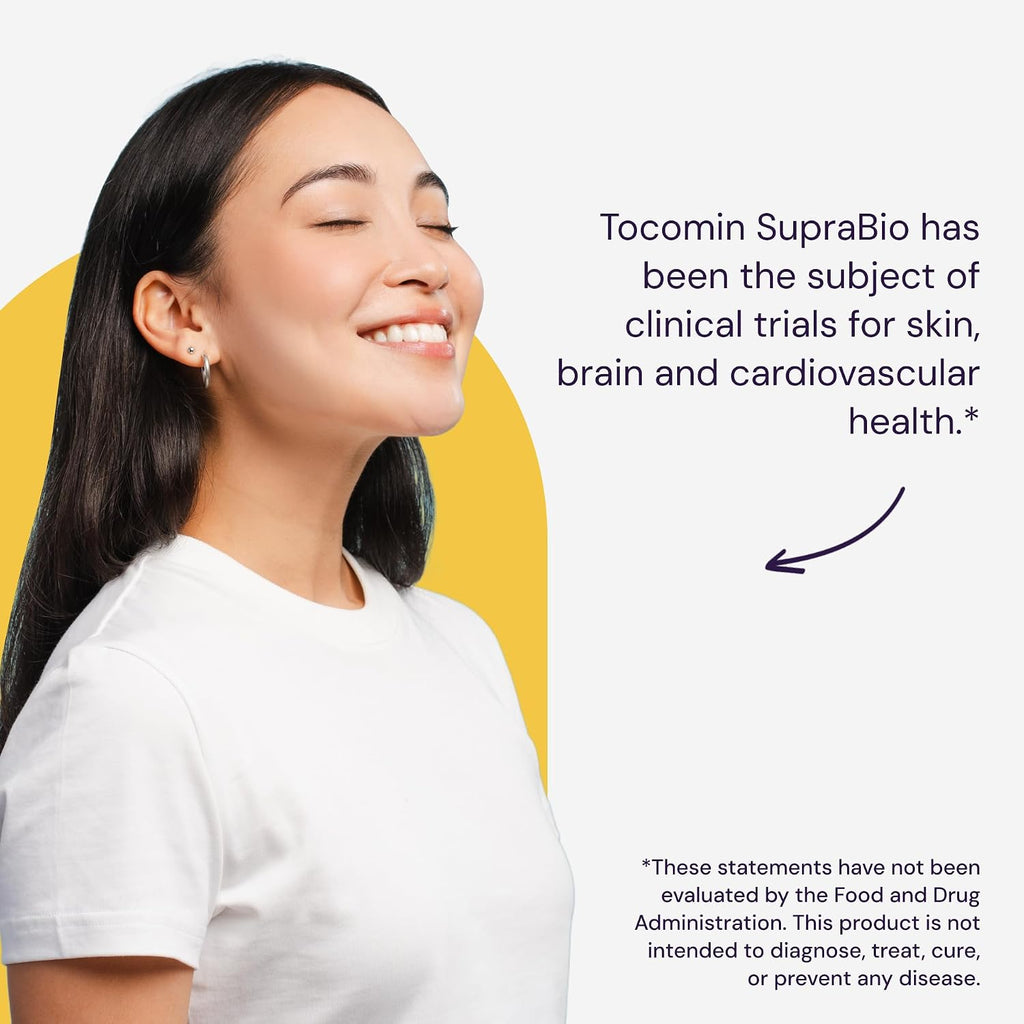 Healthy Origins Tocomin SupraBio Tocotrienoles 50 mg - 60 Cápsulas Blandas