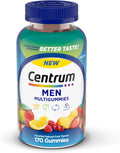 Centrum MultiGummies Multivitamínico en Gominolas para Hombres, 170 unidades