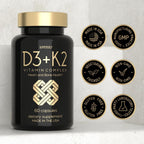 SuperSelf Vitamina D3 K2 5000 UI y K2 MK-7 100mcg – 60 Cápsulas