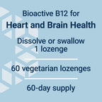 Vitamina B12 Metilcobalamina 1 mg, 60 Comprimidos Sublinguales - Life Extension