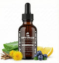 Optimize Vitaminz Líquido Vitamina D3 K2 con Diente de León y Arándano – Apoyo Inmunitario, Huesos e Hígado – Fórmula MK-7 de Rápida Absorción – 30 Días, 60 ml