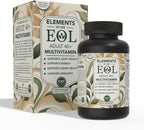 Multivitamínico 40 Plus para Mujeres y Hombres con Vitamina A, D, B6, B12, E, Zinc, Magnesio, Calcio - Vegano, Sin Gluten, Apoya Energía, Inmunidad, Articulaciones y Salud Cardíaca (120 Cápsulas)