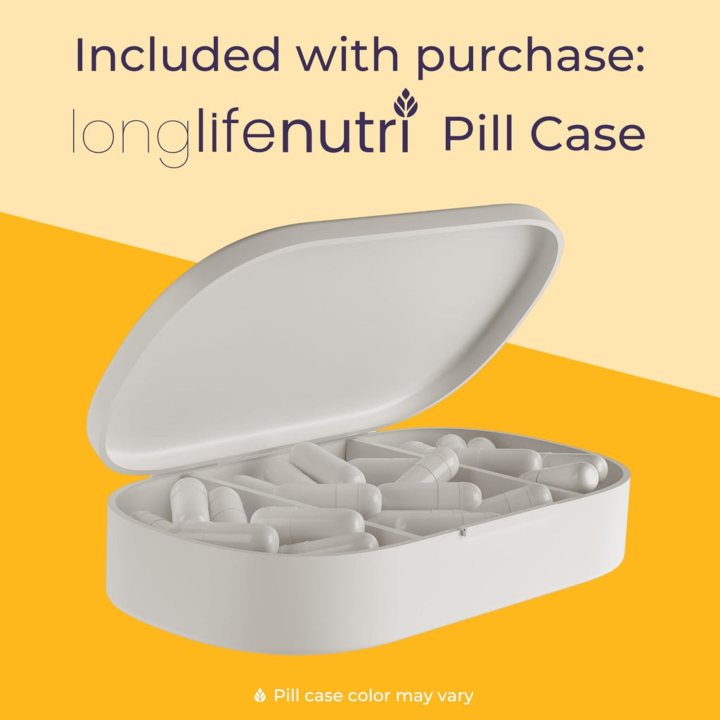 LongLifeNutri Monolaurin 1500mg - 200 Cápsulas Vegetarianas - Complemento de Glicerol de Coco Ecológico