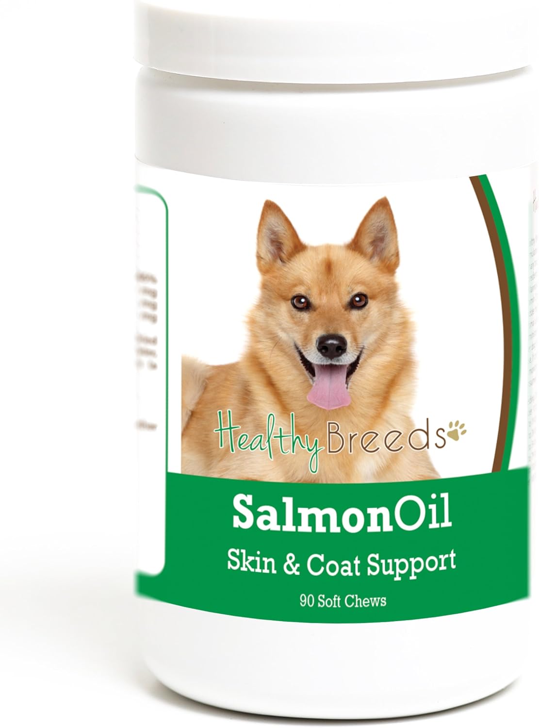 Healthy Breeds Finnish Spitz Aceite de Salmón Soft Chews 90 uds