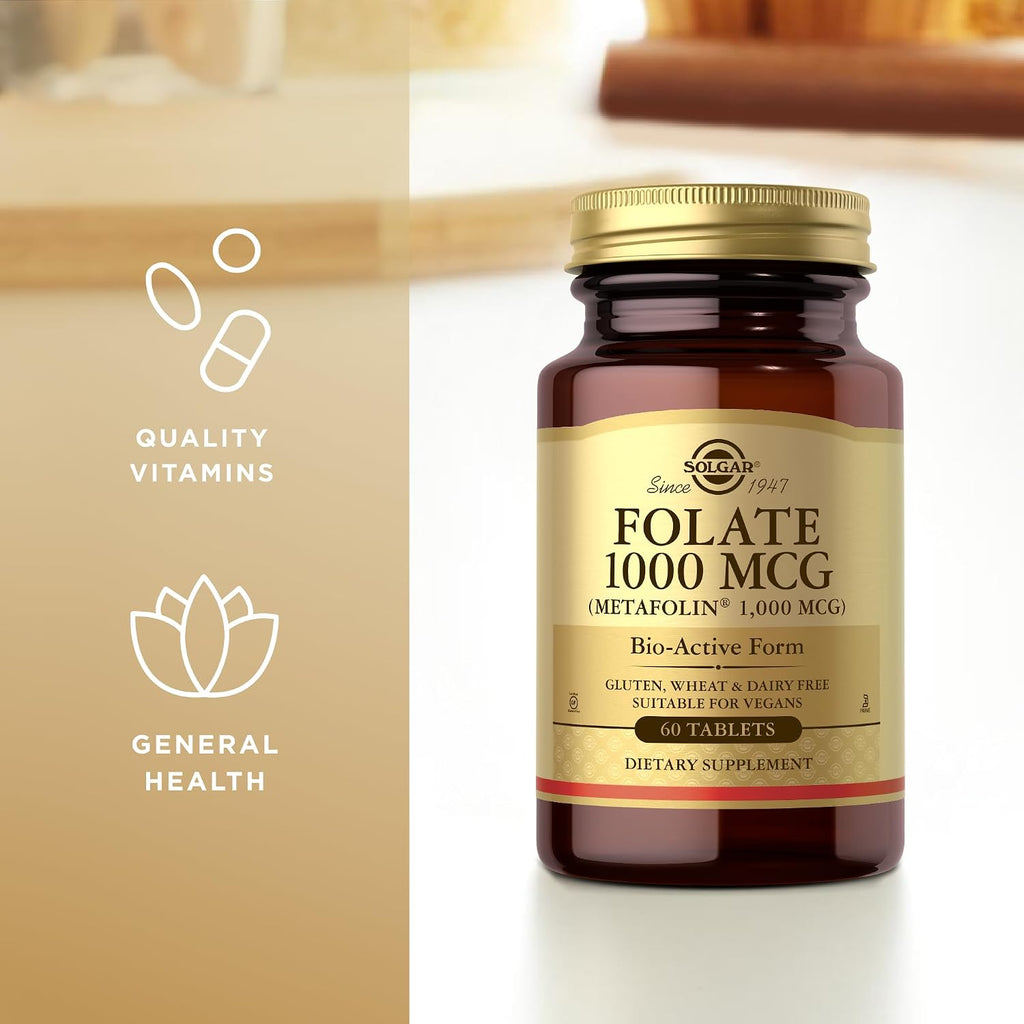 Solgar Folato (Metafolina) 1000 mg